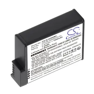Produktfoto för Cameron Sino batteri BCX204-1950-3.87 för DJI Osmo Action 5 Pro / CS-DJA500MC