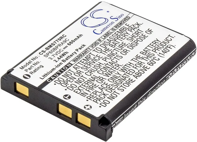 Alternativ bild 0 för Cameron Sino batteri Sp60bpra9c N4fuyyyy0047 till Sony VGP-BMS77 / Panasonic KX-TCA385 / KX-TCA285 / KX-UDT121 / KX-UDT131 / CS-BMS770RC
