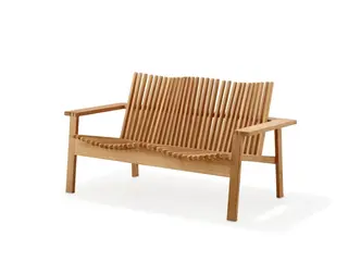 Produktfoto för Cane-Line, Amaze Loungesoffa Teak
