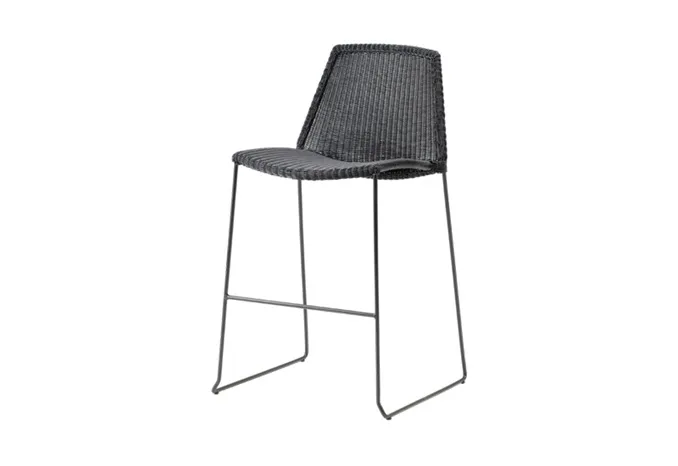 Alternativ bild 0 för Cane-Line, Breeze Barstol Black