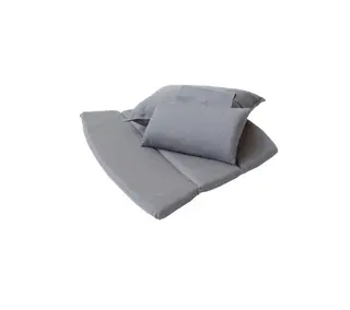 Produktfoto för Cane-Line, Breeze Dynset Loungefåtölj Grå, Subrella Natte