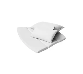 Produktfoto för Cane-Line, Breeze Dynset Loungefåtölj Vit, Subrella Natte
