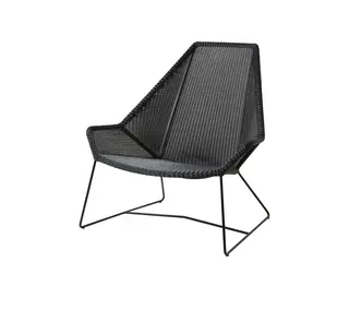 Produktfoto för Cane-Line, Breeze Loungefåtölj Black