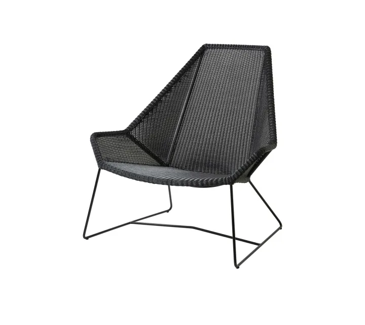Alternativ bild 0 för Cane-Line, Breeze Loungefåtölj Black
