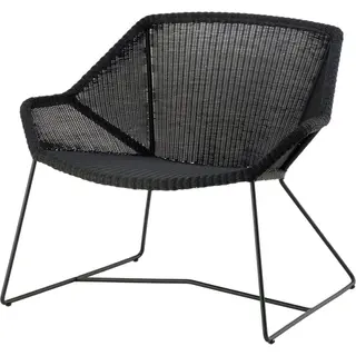Produktfoto för Cane-Line, Breeze Loungestol Black