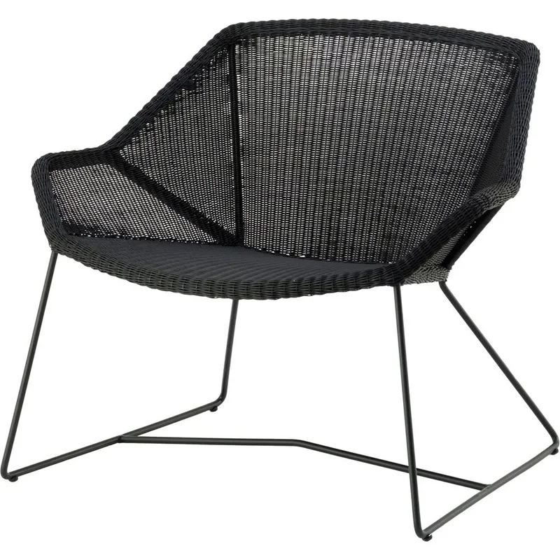 Alternativ bild 0 för Cane-Line, Breeze Loungestol Black