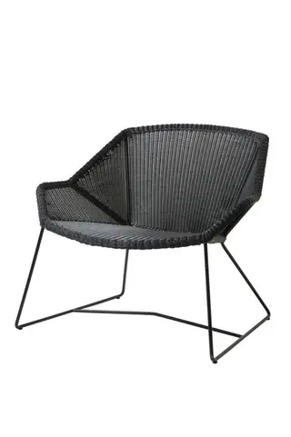 Produktfoto för Cane-Line, Breeze Loungestol Black