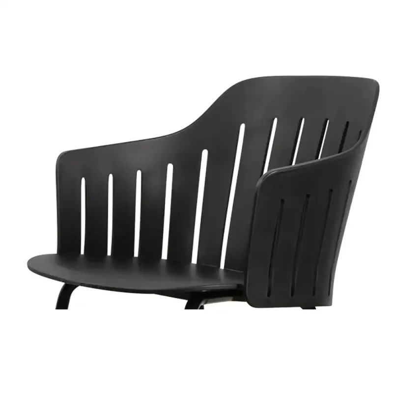 Alternativ bild 0 för Cane-Line, Choice stol skal INDOOR/OUTDOOR Black, 100% recycled Polypropylen