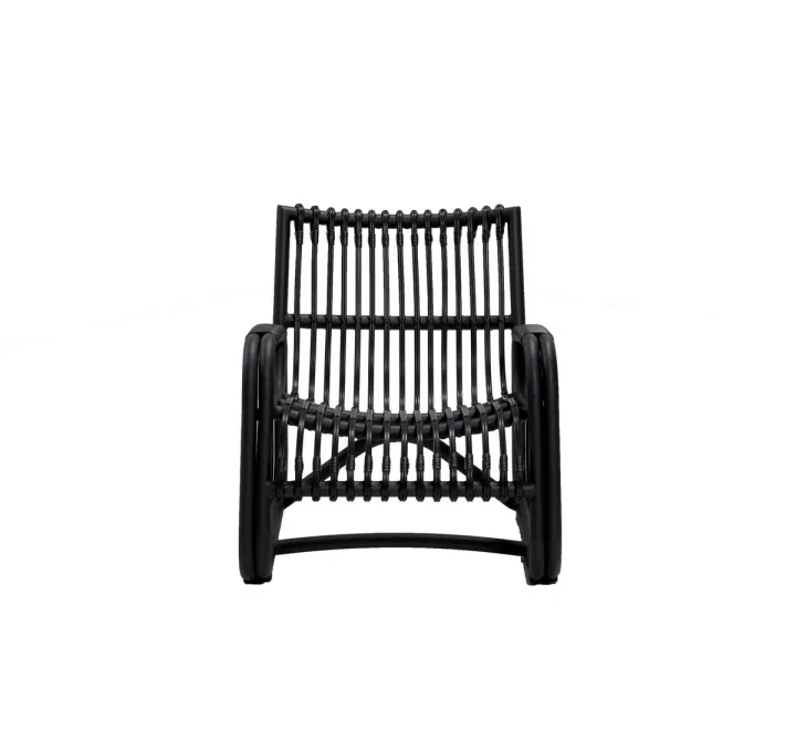 Alternativ bild 0 för Cane-Line, Curve loungefåtölj outdoor Lava grey