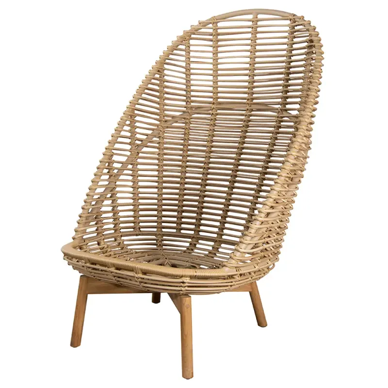 Alternativ bild 0 för Cane-Line, Hive highback fåtölj Natural