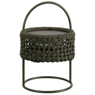 Produktfoto för Cane-Line, Illusion lampa Dark green, Soft Rope