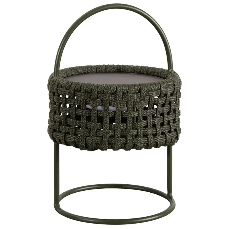Alternativ bild 0 för Cane-Line, Illusion lampa Dark green, Soft Rope