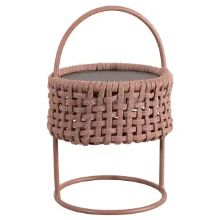 Produktfoto för Cane-Line, Illusion lampa Dark rose, Soft Rope