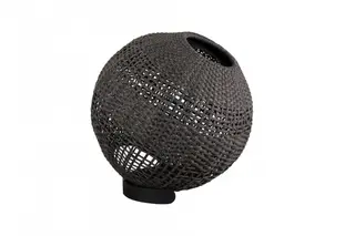 Produktfoto för Cane-Line, Illusion lampa rund Graphite, Soft Rope