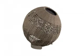 Produktfoto för Cane-Line, Illusion lampa rund Taupe, Soft Rope