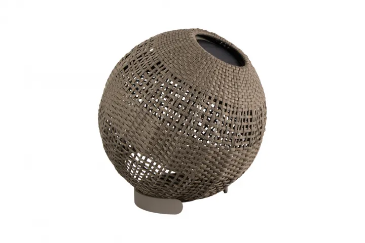 Alternativ bild 0 för Cane-Line, Illusion lampa rund Taupe, Soft Rope