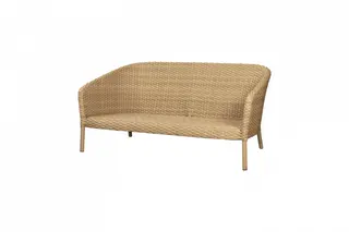 Produktfoto för Cane-Line, Ocean 2-sits soffa Natural flat Weave