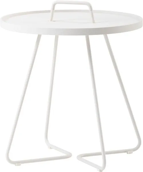 Alternativ bild 0 för Cane-Line, On-The-Move Sidobord 52 cm vitt