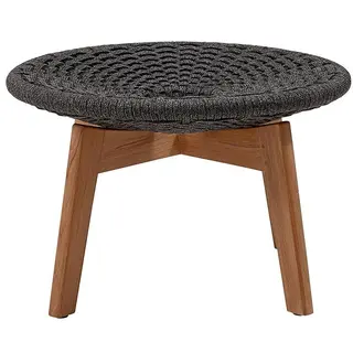 Produktfoto för Cane-Line, Peacock Soffbord Ø60 Cm Mörkgrå