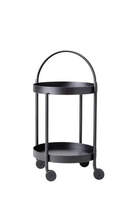 Alternativ bild 0 för Cane-Line, Roll Vagn / Sidobord Lava Grey