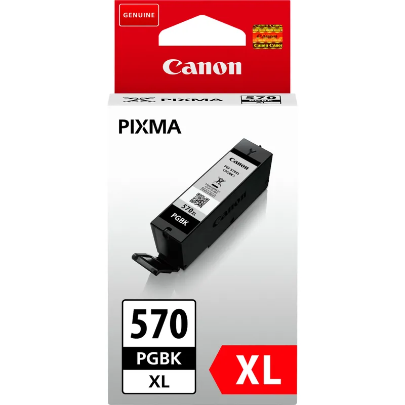 Alternativ bild 0 för Canon Bläckkassett PGI-570PGBK XL (0318C001), svart, singelpack, hög kapacitet
