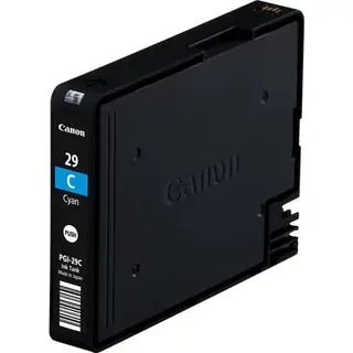 Produktfoto för Canon Bläckpatron, 29C, cyan, singelförpackning, 4873B001