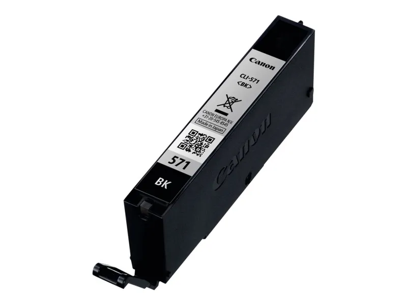 Alternativ bild 0 för Canon Bläckpatron CLI-571BK (0385C001), svart, singelpack, standardkapacitet