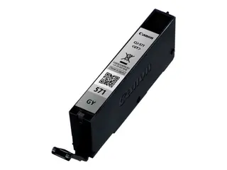 Produktfoto för Canon Bläckpatron CLI-571GY (0389C001), grå, singelpack, standardkapacitet