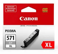 Produktfoto för Canon Bläckpatron CLI-571GY XL (0335C001), grå, singelpack, hög kapacitet