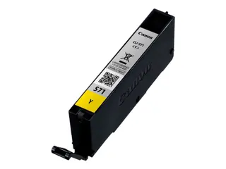 Produktfoto för Canon Bläckpatron CLI-571Y (0388C001), gul, singelpack, standardkapacitet