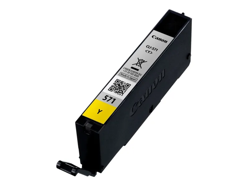 Alternativ bild 0 för Canon Bläckpatron CLI-571Y (0388C001), gul, singelpack, standardkapacitet