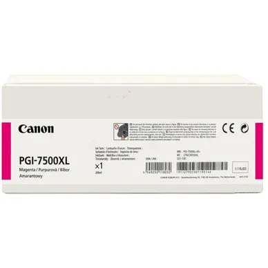 Alternativ bild 0 för Canon Bläckpatron PGI-7500XL Magenta