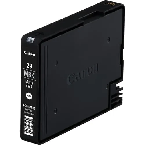 Alternativ bild 0 för Canon Bläckpatron, PIXMA 29MBK, matt svart, singelförpackning, 4868B001