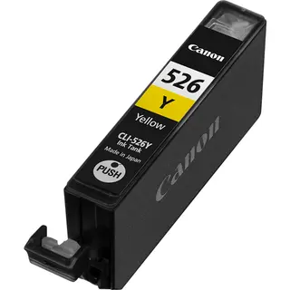 Produktfoto för Canon Bläckpatron, PIXMA CLI-526, 4540B001, ChromaLife100+, gul, singelförpackning
