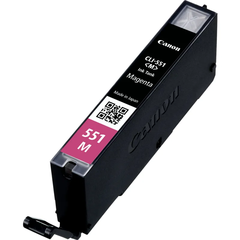 Alternativ bild 0 för Canon Bläckpatron, PIXMA CLI-551 M, 6510B001, ChromaLife100+, magenta, singelförpackning
