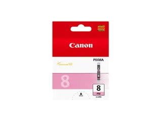 Produktfoto för Canon Bläckpatron, PIXMA CLI-8 PM, 0625B001, ChromaLife100, fotomagenta, singelförpackning