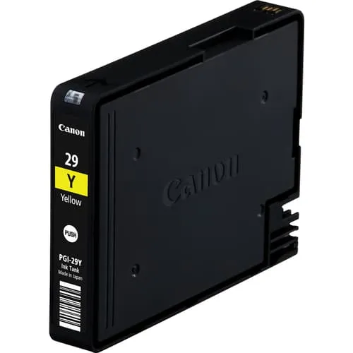 Alternativ bild 0 för Canon Bläckpatron, PIXMA PGI-29 Y, gul, singelförpackning, 4875B001