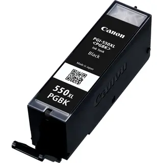 Produktfoto för Canon Bläckpatron, PIXMA PGI-550XL PGBK, 6443B001, ChromaLife100+, svart, singelförpackning, hög kapacitet