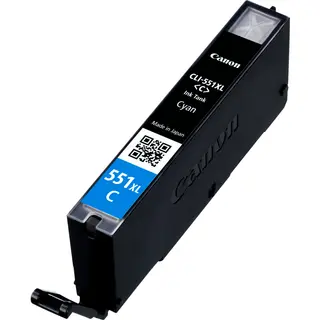 Produktfoto för Canon CLI-551C XL Cyan