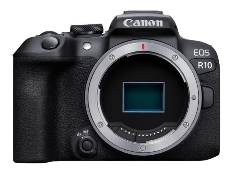 Alternativ bild 0 för Canon EOS R10 - Digitalkamera - spegellöst - 24.2 MP - APS-C - 4 K / 60 fps - endast stomme - Wi-Fi, Bluetooth - svart