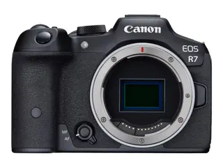 Produktfoto för Canon EOS R7 - Digitalkamera - spegellöst - 32.5 MP - 4 K / 60 fps - endast stomme - Wi-Fi, Bluetooth - svart