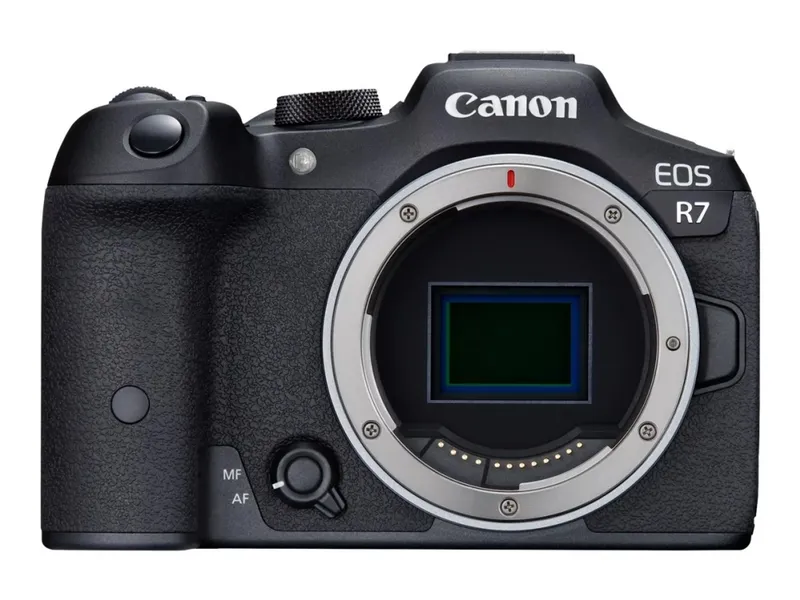 Alternativ bild 0 för Canon EOS R7 - Digitalkamera - spegellöst - 32.5 MP - 4 K / 60 fps - endast stomme - Wi-Fi, Bluetooth - svart