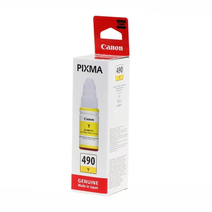 Alternativ bild 0 för Canon GI-490 Y Bläckpatron Gul