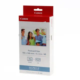Produktfoto för Canon KP-36IP - bläckpatron/papperssats