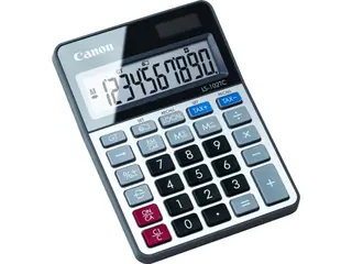 Produktfoto för Canon LS-102TC - Skrivbordskalkylator