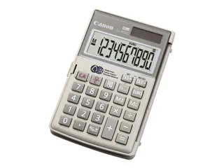 Produktfoto för Canon LS-10TEG - Fickkalkylator - 10 siffror - solcellspanel, batteri - konstgrå