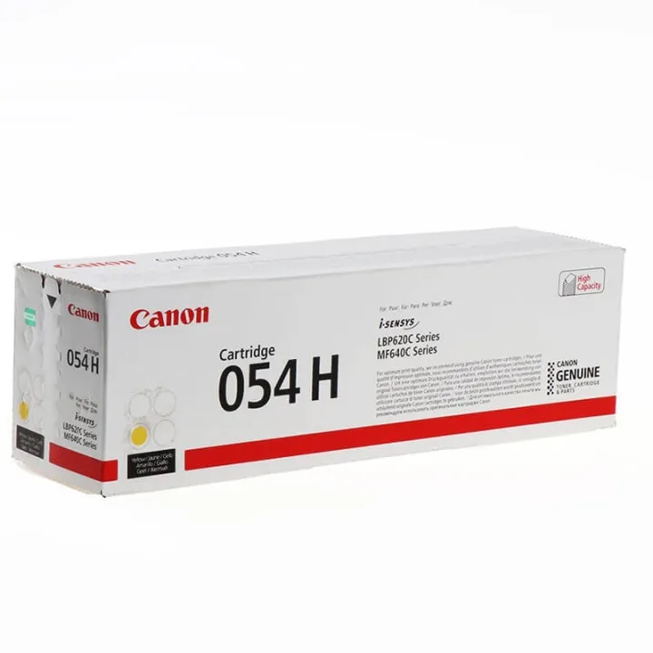 Alternativ bild 0 för Canon Originaltonerkassett, 054H, gul, hög kapacitet, 3025C002