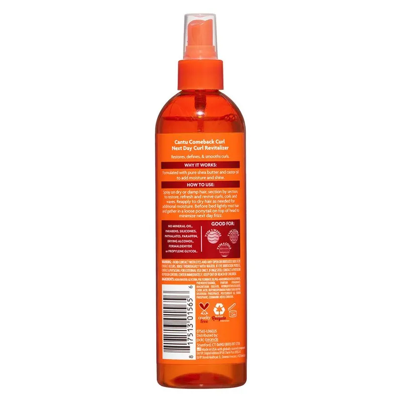 Bild 2 för Cantu Shea Butter Comeback Curl Next Day Curl Revitalizer