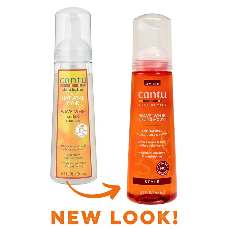 Bild 2 för Cantu Shea Butter  Natural Hair Wave Whip Curling Mousse 248 ml
