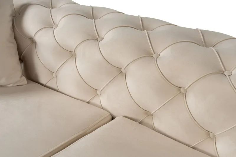 Bild 2 för Canunda 3-sits Soffa med Divan Höger - Beige
